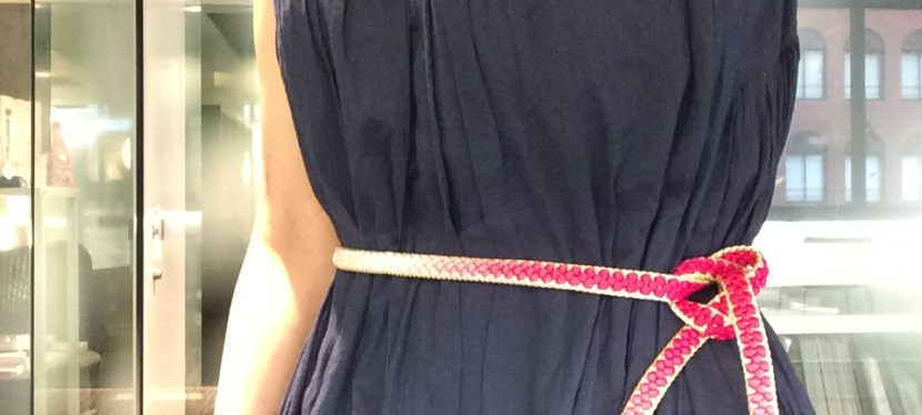 Hand Braided Japanese Kimono Tie&nbsp;(Obi-jime)